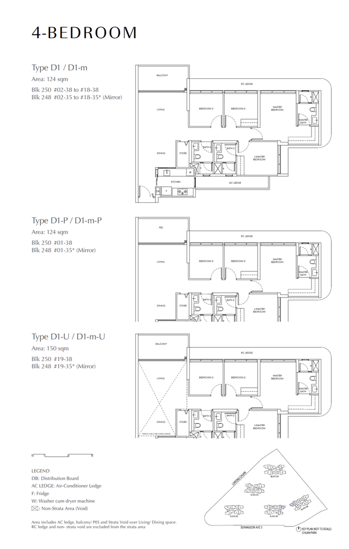 Chuan Park 鑫丰瑞府 D1-m-P floor plan