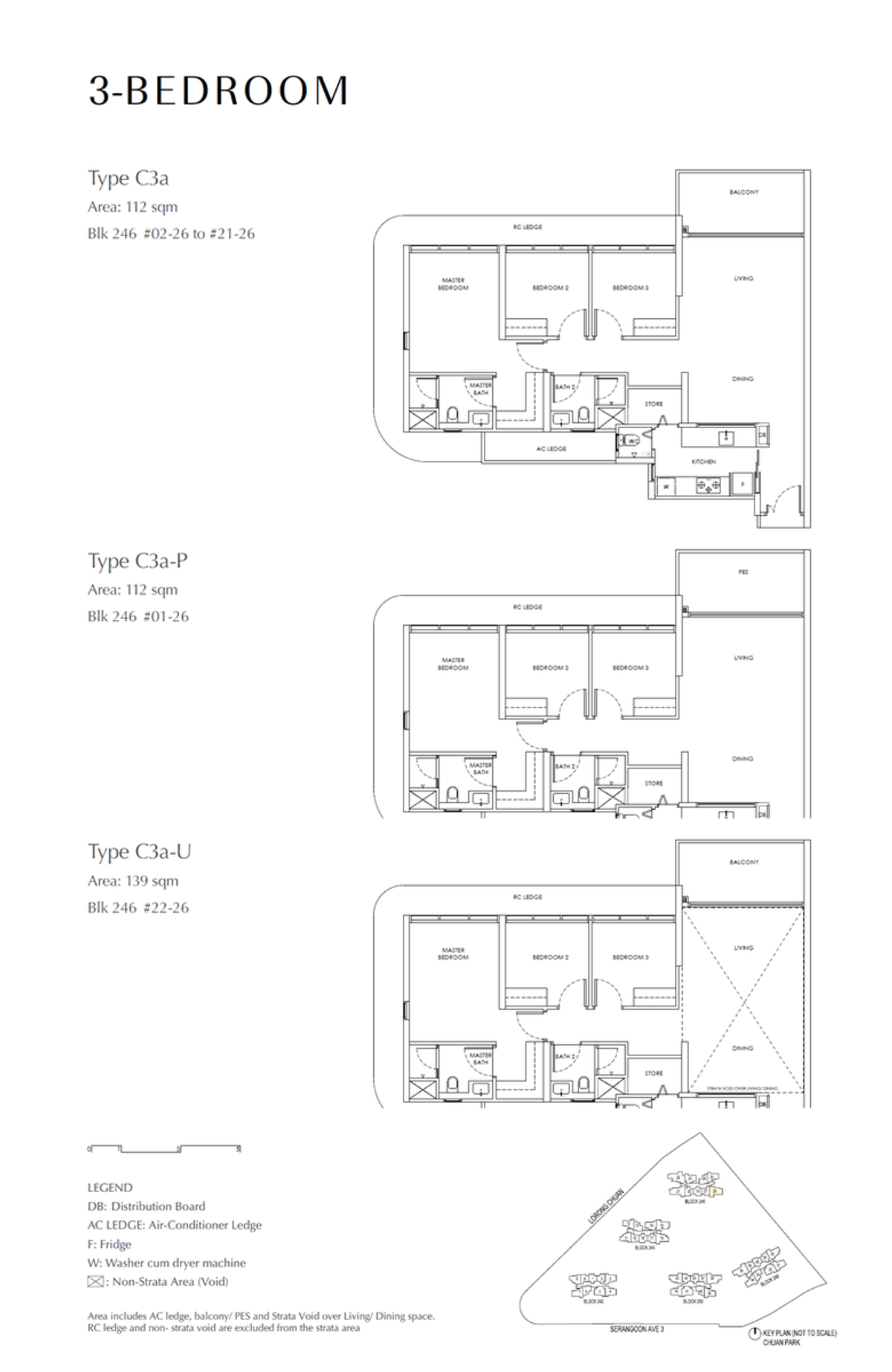 Chuan Park 鑫丰瑞府 C3a floor plan