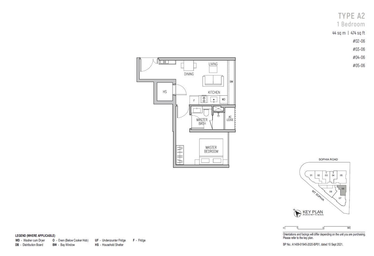 Sophia Regency A2 floor plan