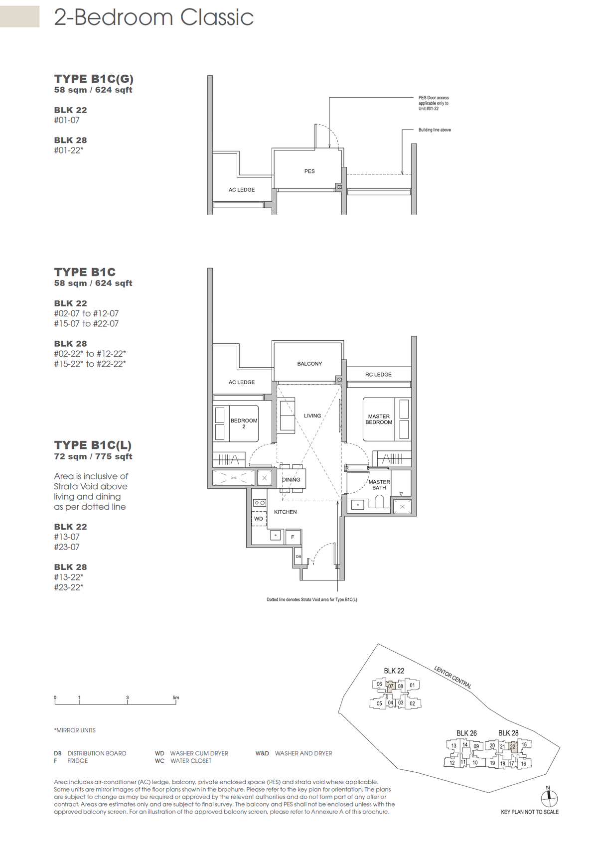 Hillock Green 悦翠轩 B1C(L) floor plan