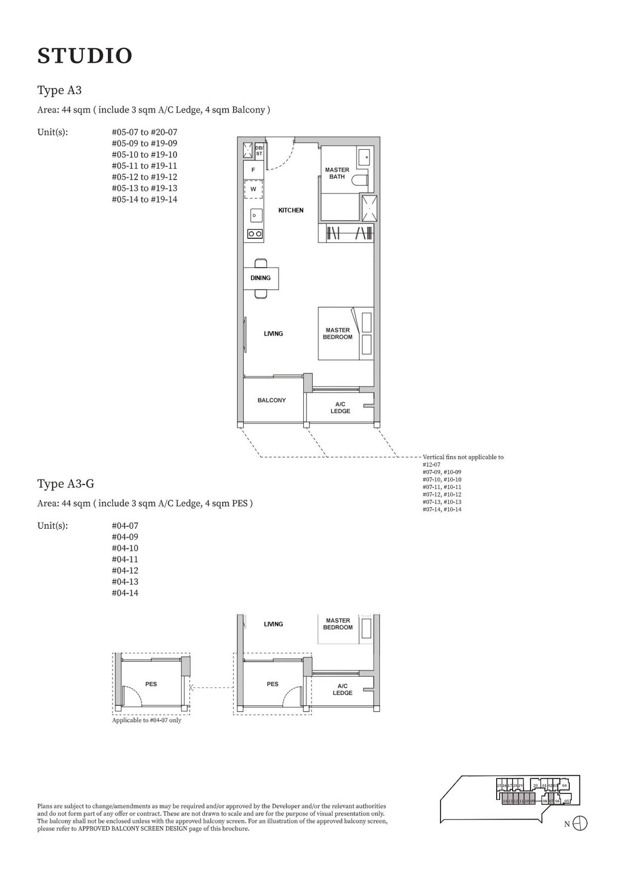 TMW Maxwell A3 floor plan