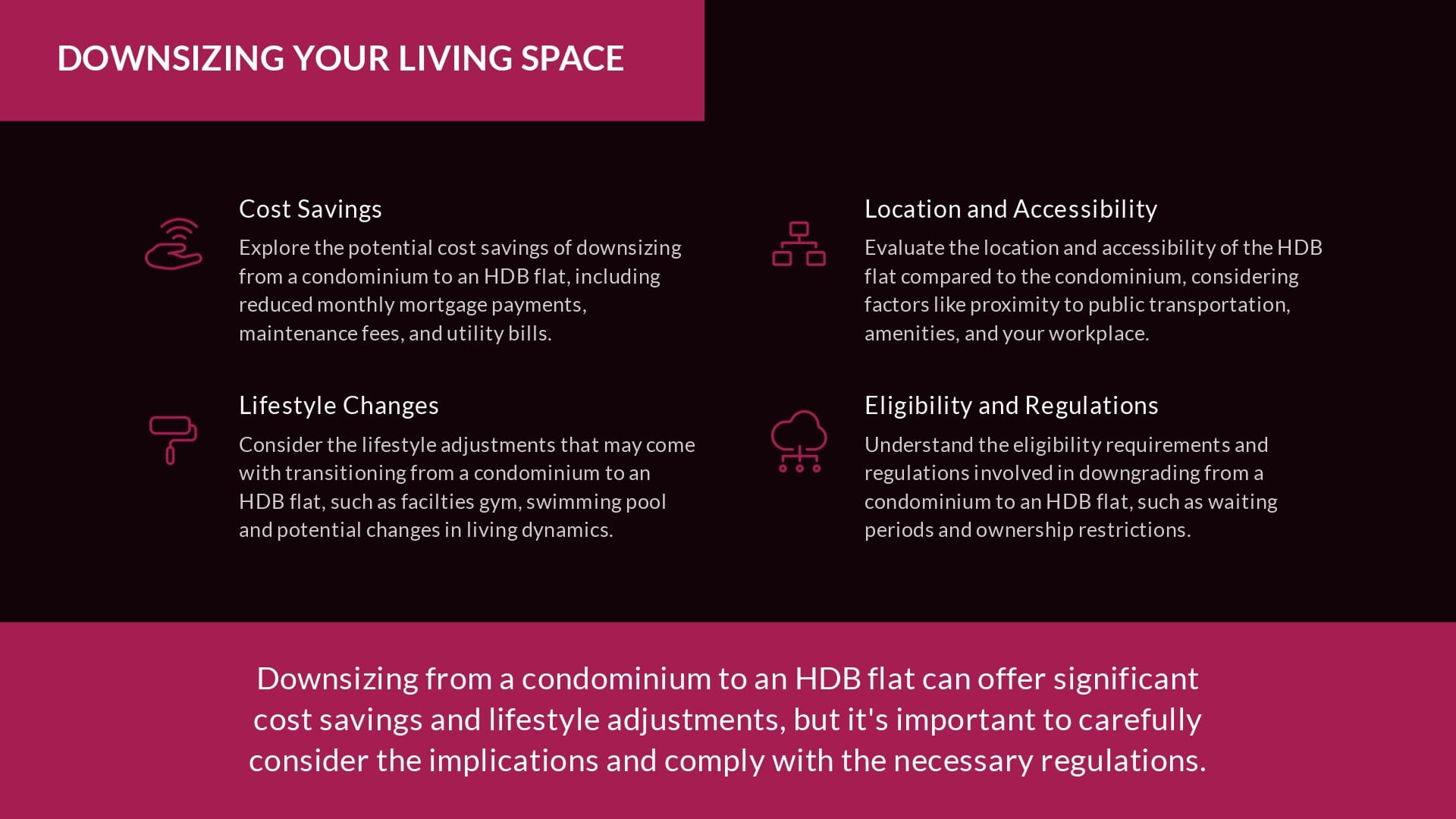 Downsizing Your Living Space