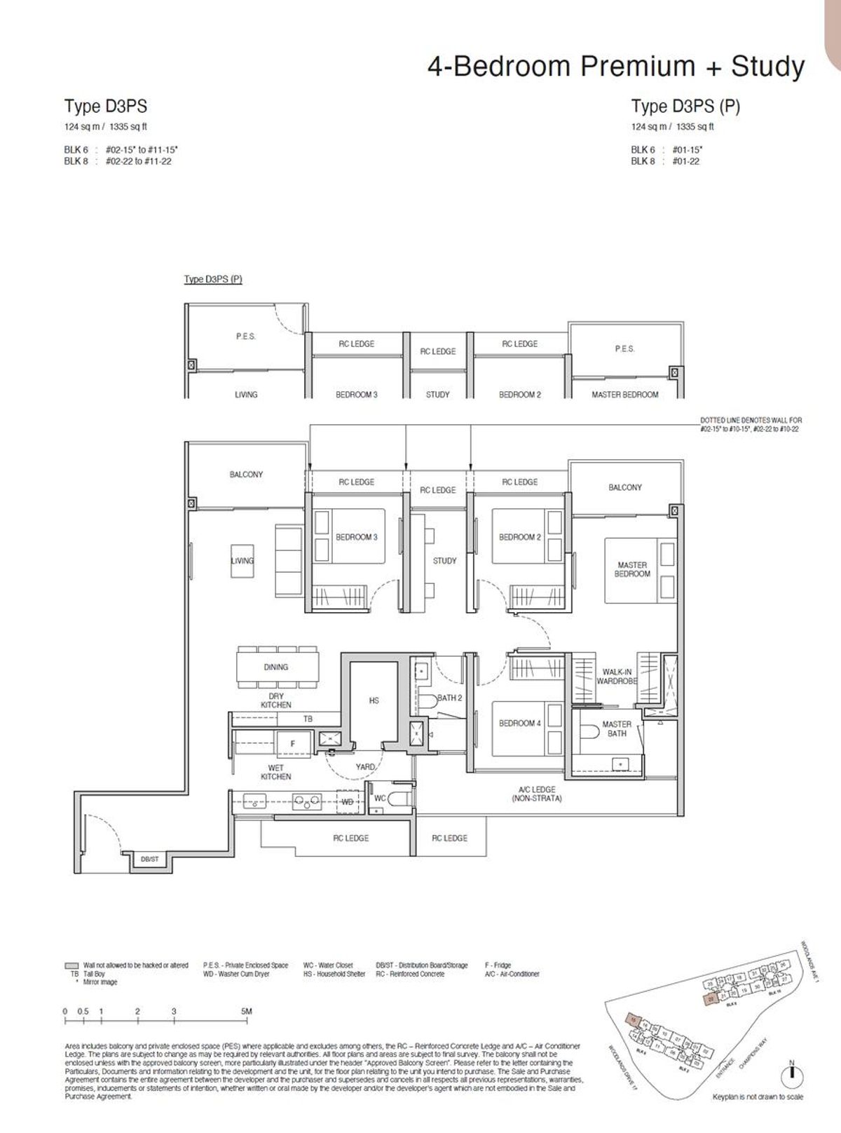 Norwood Grand 景林嘉园 D3PS floor plan