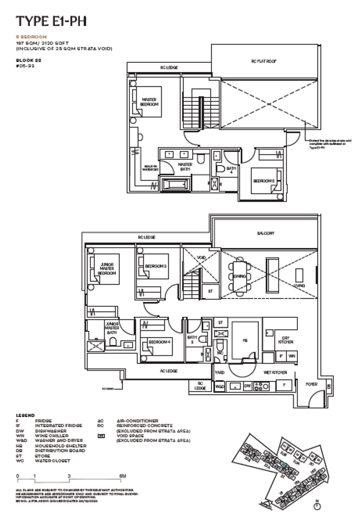 Terra Hill 顶丽峰 E1 floor plan