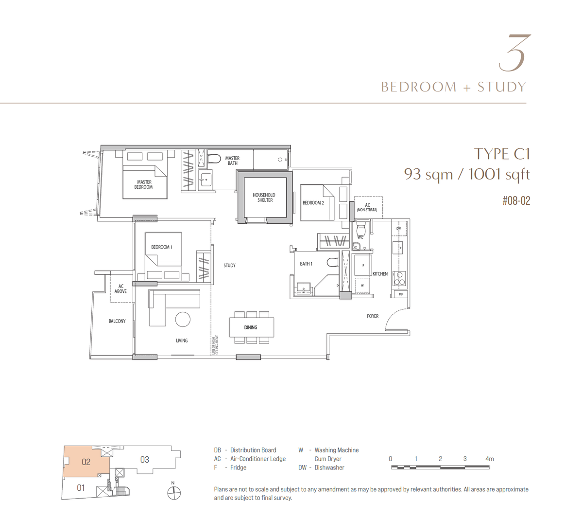 OCHO 富轩阁 C1 floor plan