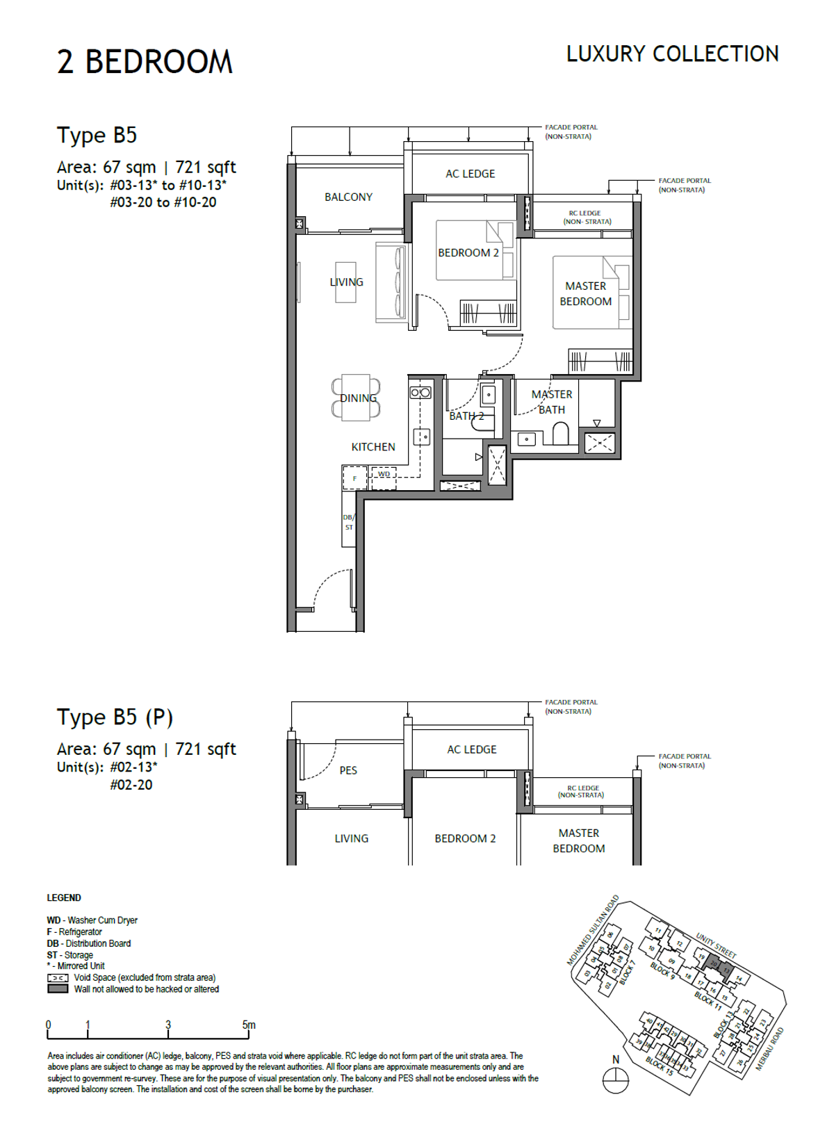 The Robertson Opus B5 floor plan