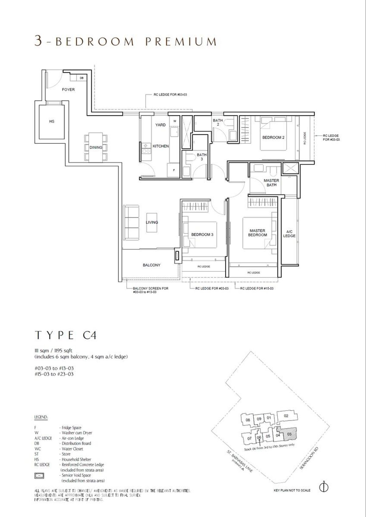 The Arcady at Boon Keng C4 floor plan