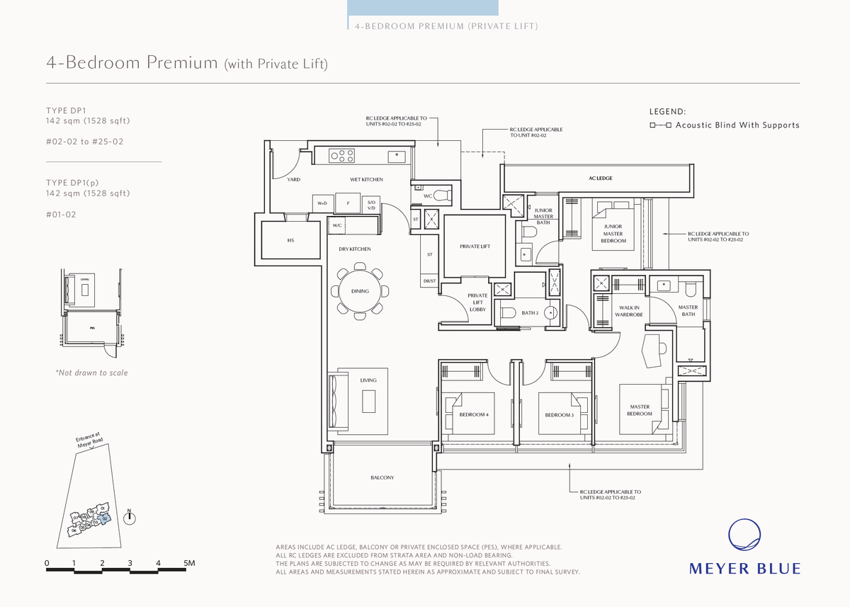 Meyer Blue DP1 floor plan