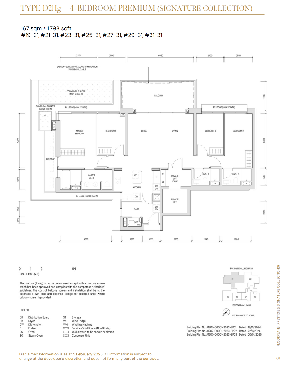 Aurea D2Hg floor plan