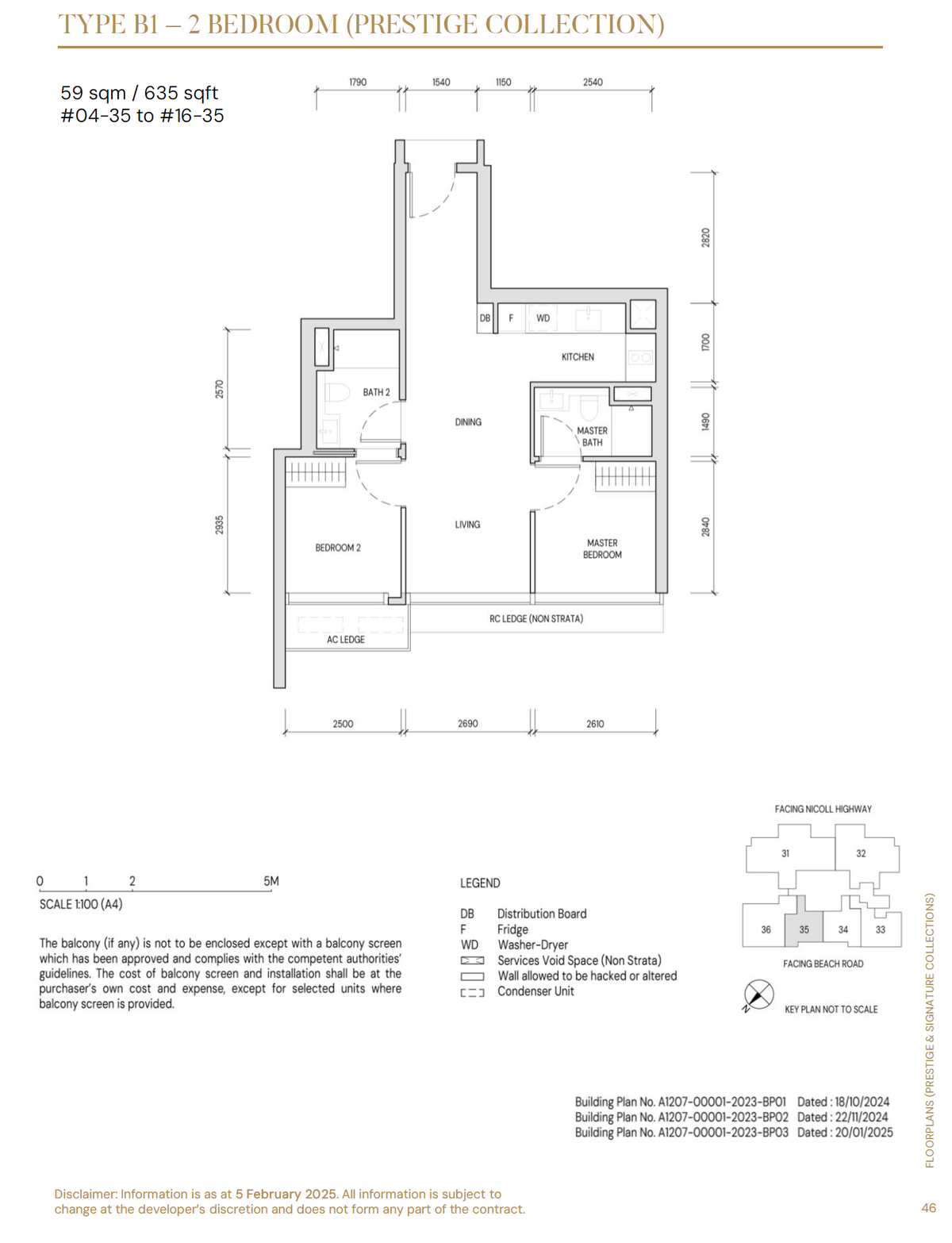 Aurea B1 floor plan