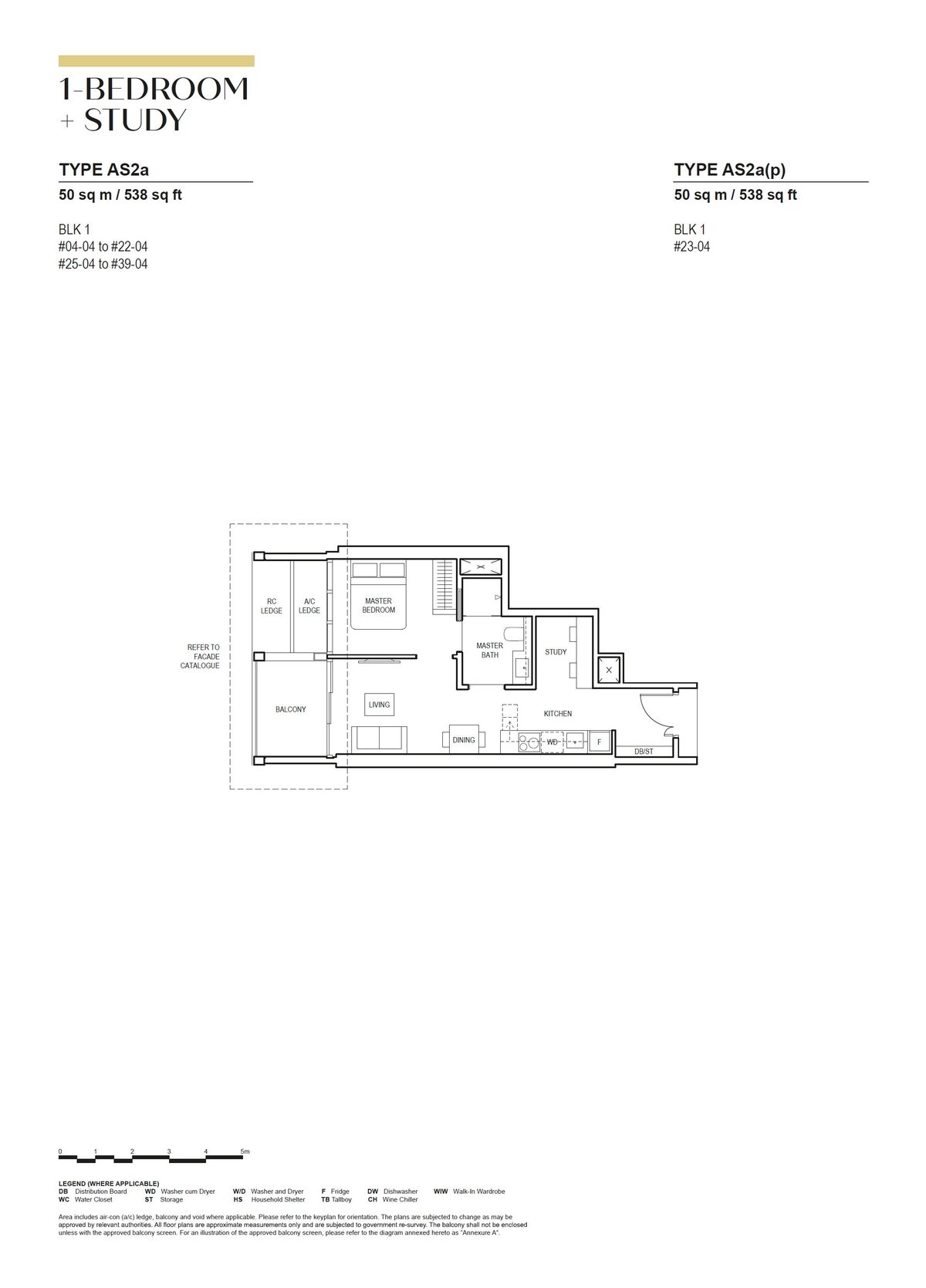Canninghill Piers 康宁河湾 AS2a floor plan