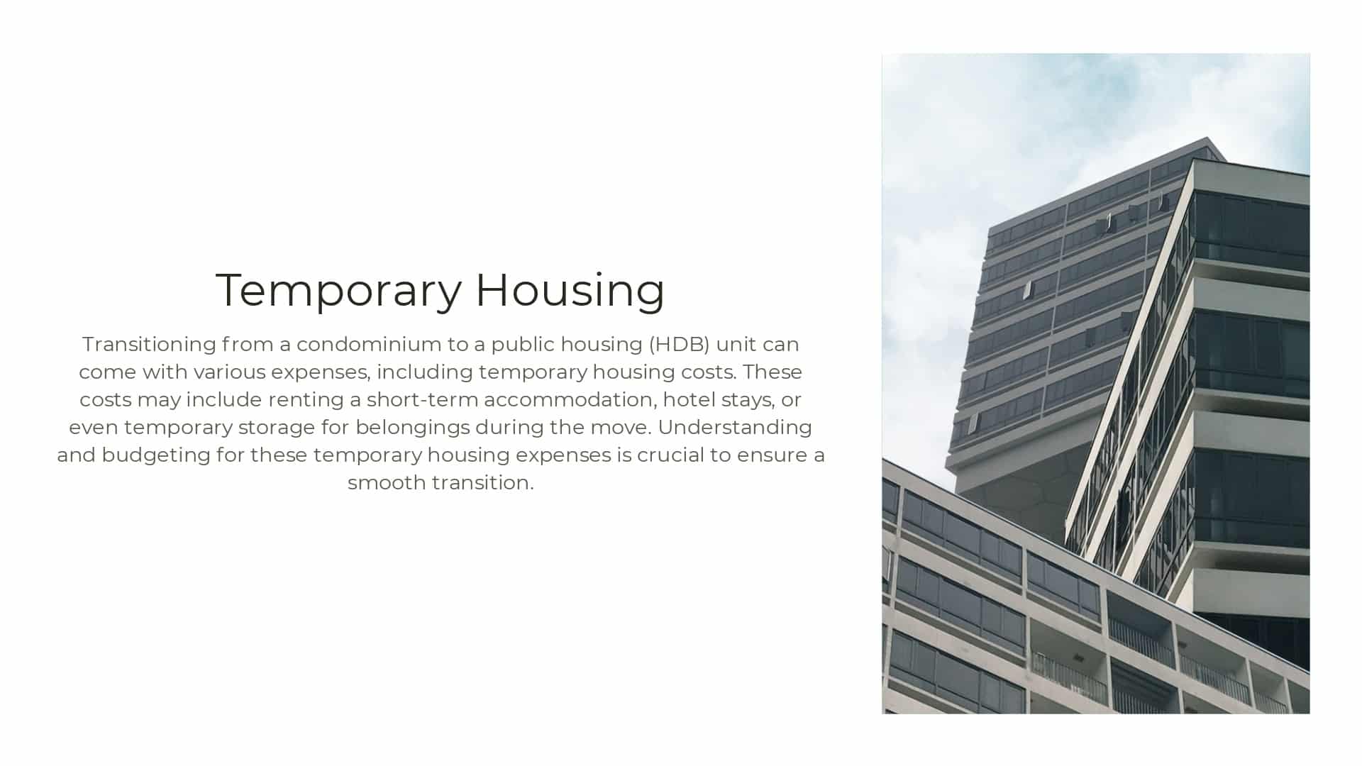 Temporary Housing