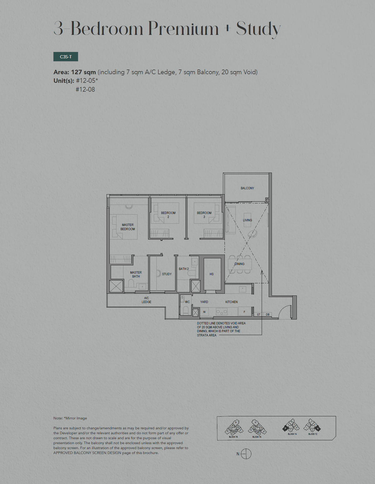 SORA 水岸華庭 C3S-T floor plan