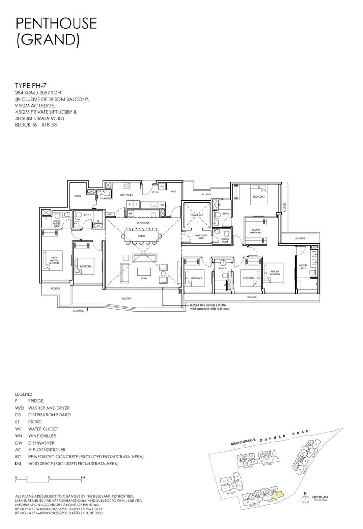 Grand Dunman 名门世家 PH-7 floor plan