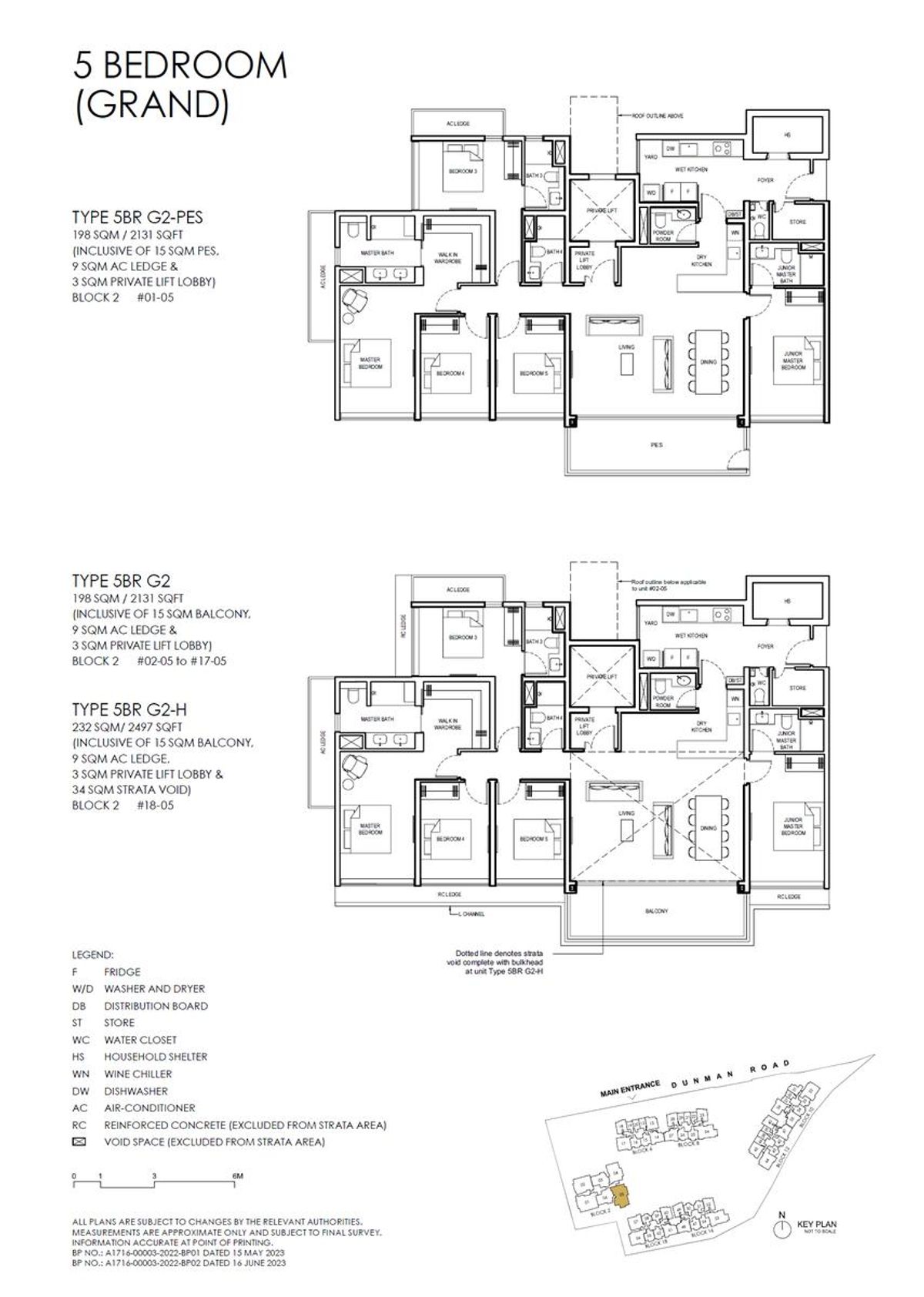 Grand Dunman 名门世家 5BR G2 floor plan