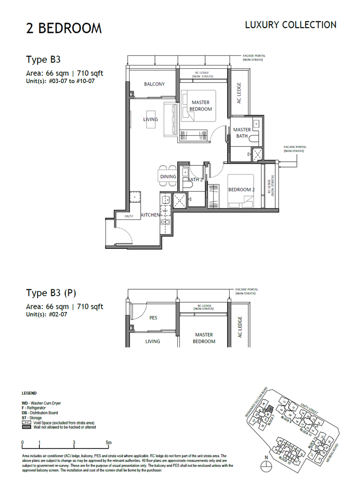 The Robertson Opus B3 floor plan