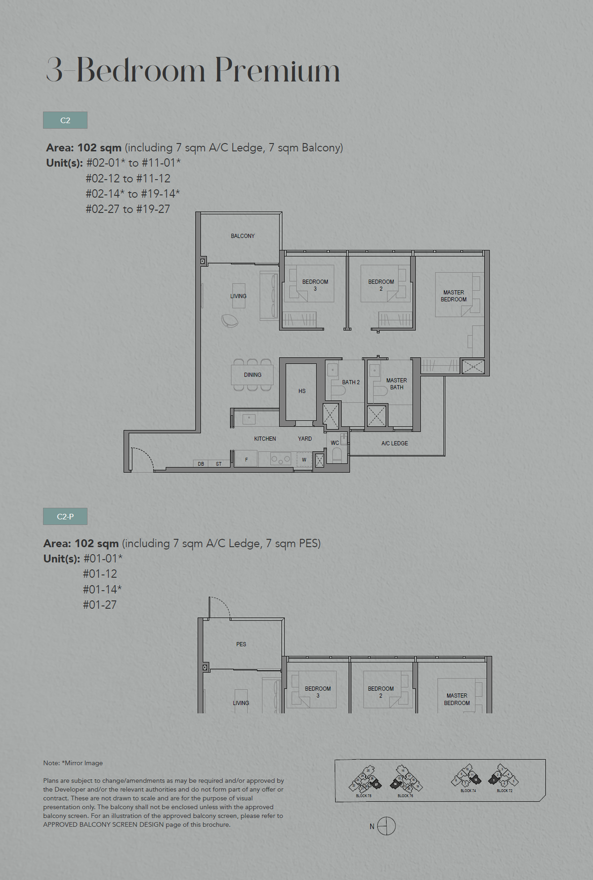 SORA 水岸華庭 C2 floor plan