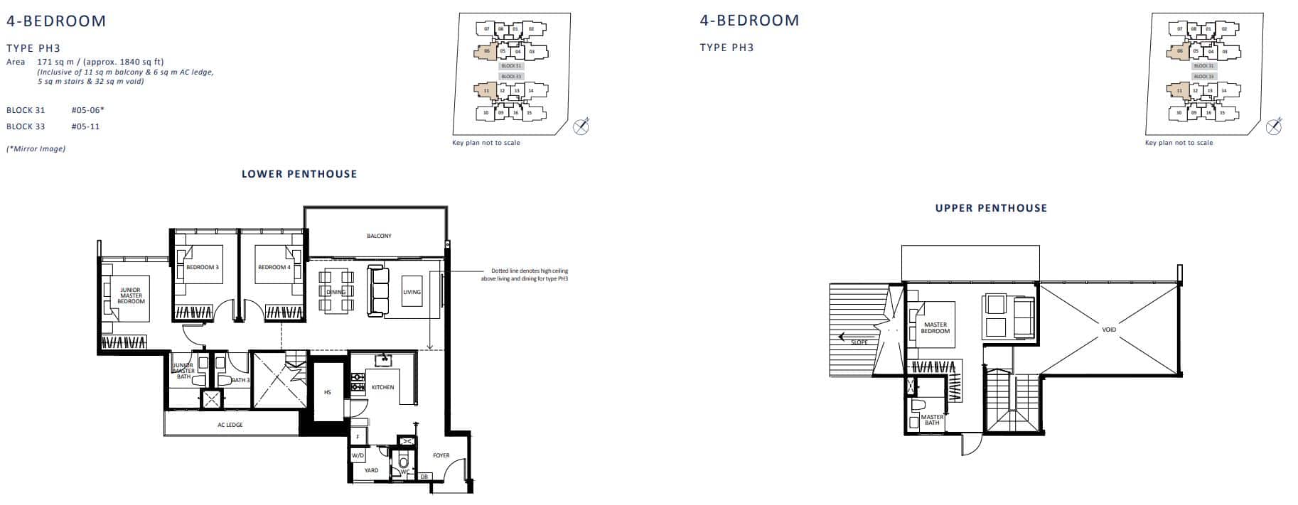 4-BEDROOM STUDY TYPE PH3