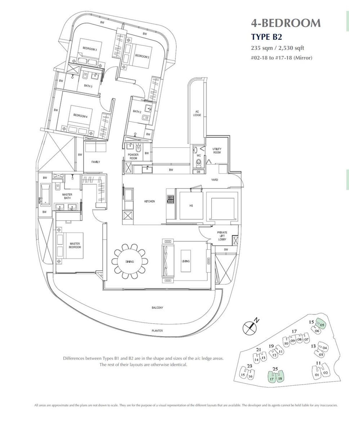 Cape Royale 御丰轩 B2 floor plan