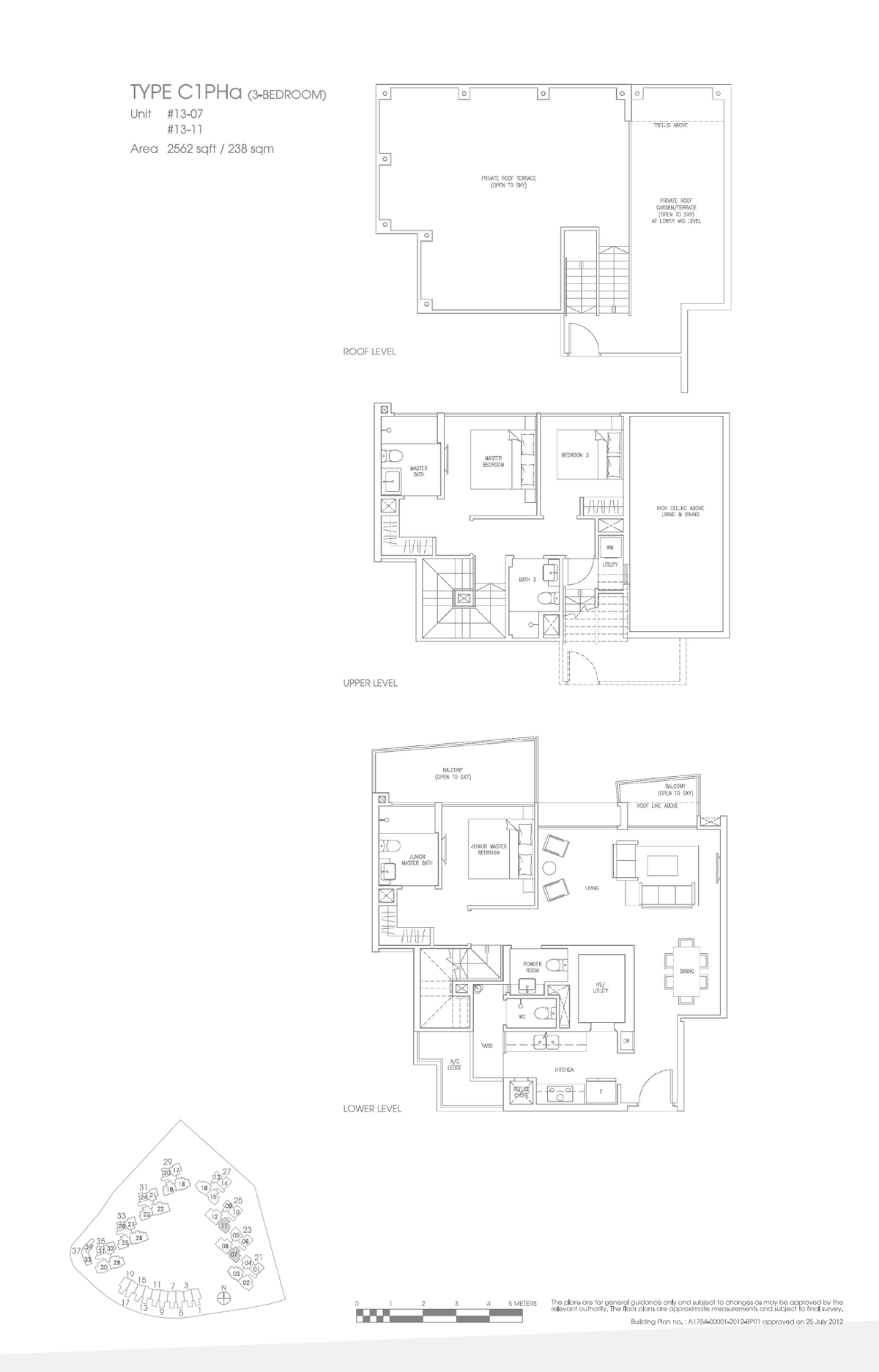 Skies Miltonia C1PHa floor plan