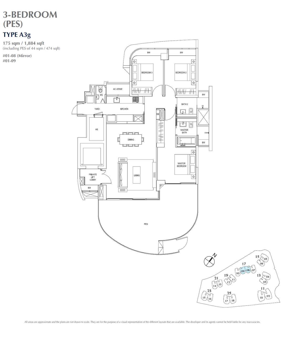 Cape Royale 御丰轩 A3g floor plan