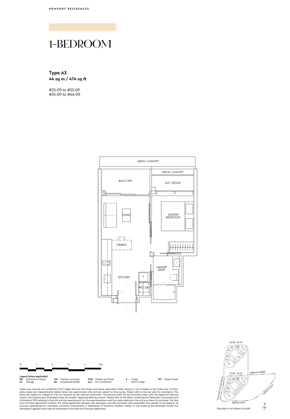 Newport Residences 铂海峰 A3 floor plan