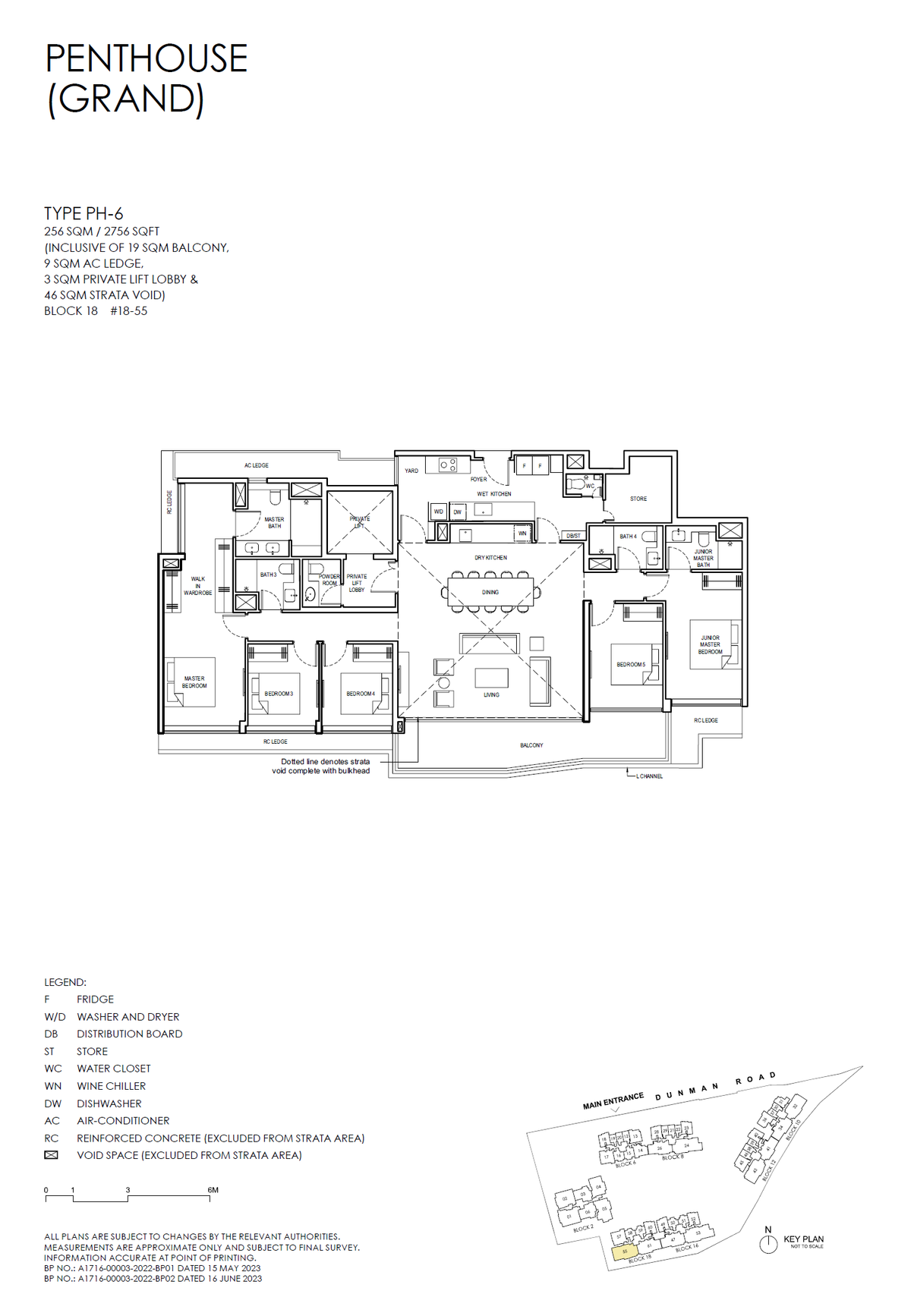 Grand Dunman 名门世家 PH-6 floor plan