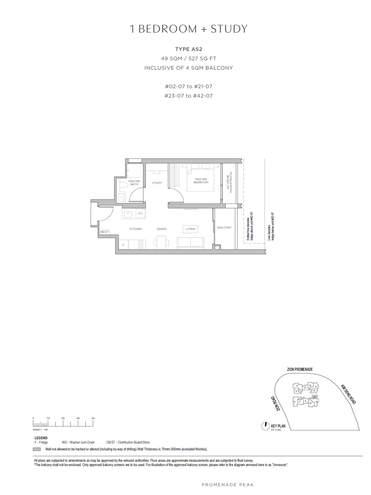 Promenade Peak AS2 floor plan