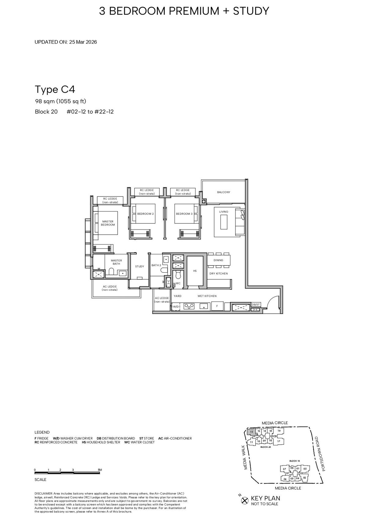 Hudson Place Residences C4 floor plan