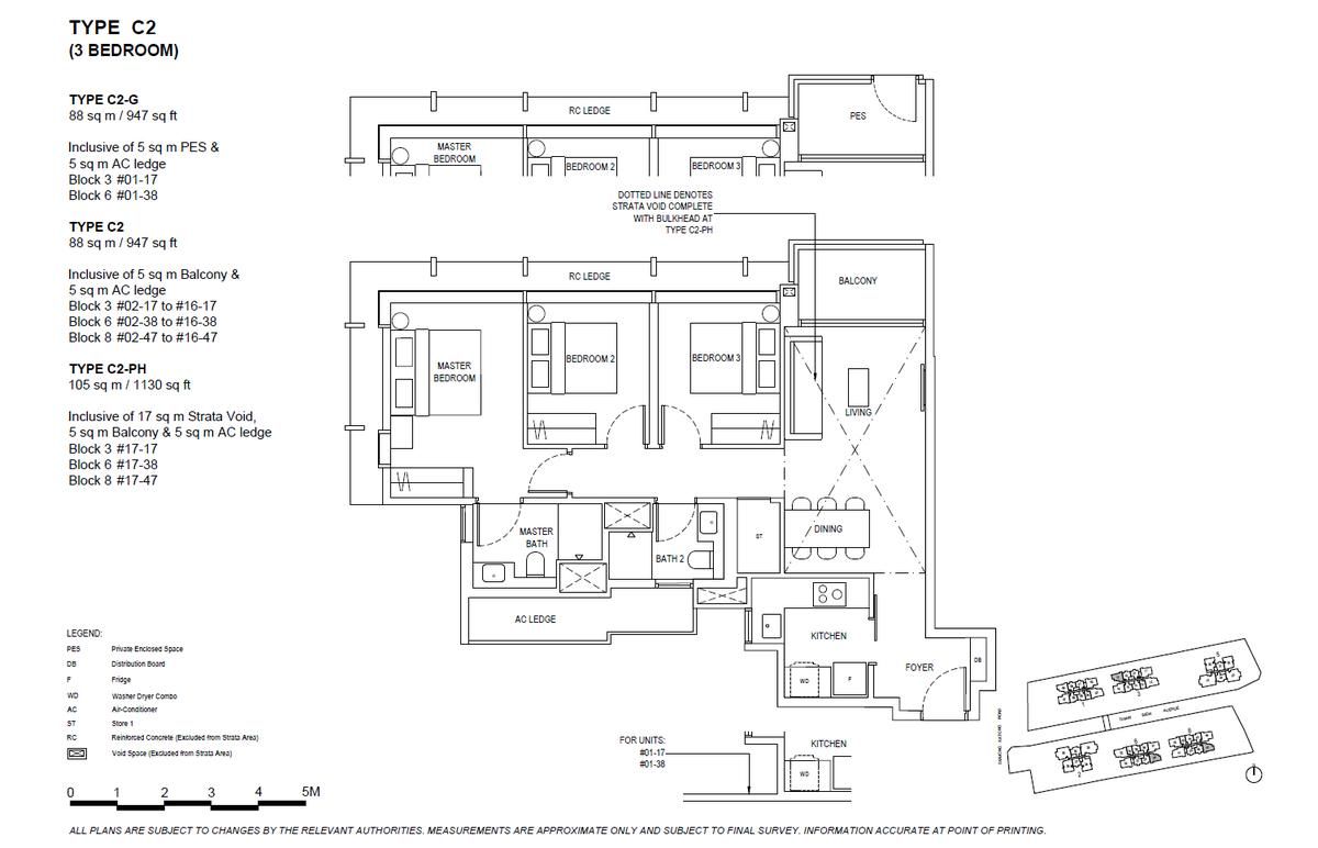 The Continuum 双悦园 C2 floor plan