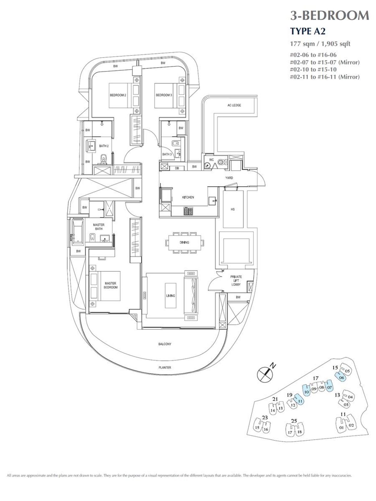 Cape Royale 御丰轩 A2 floor plan