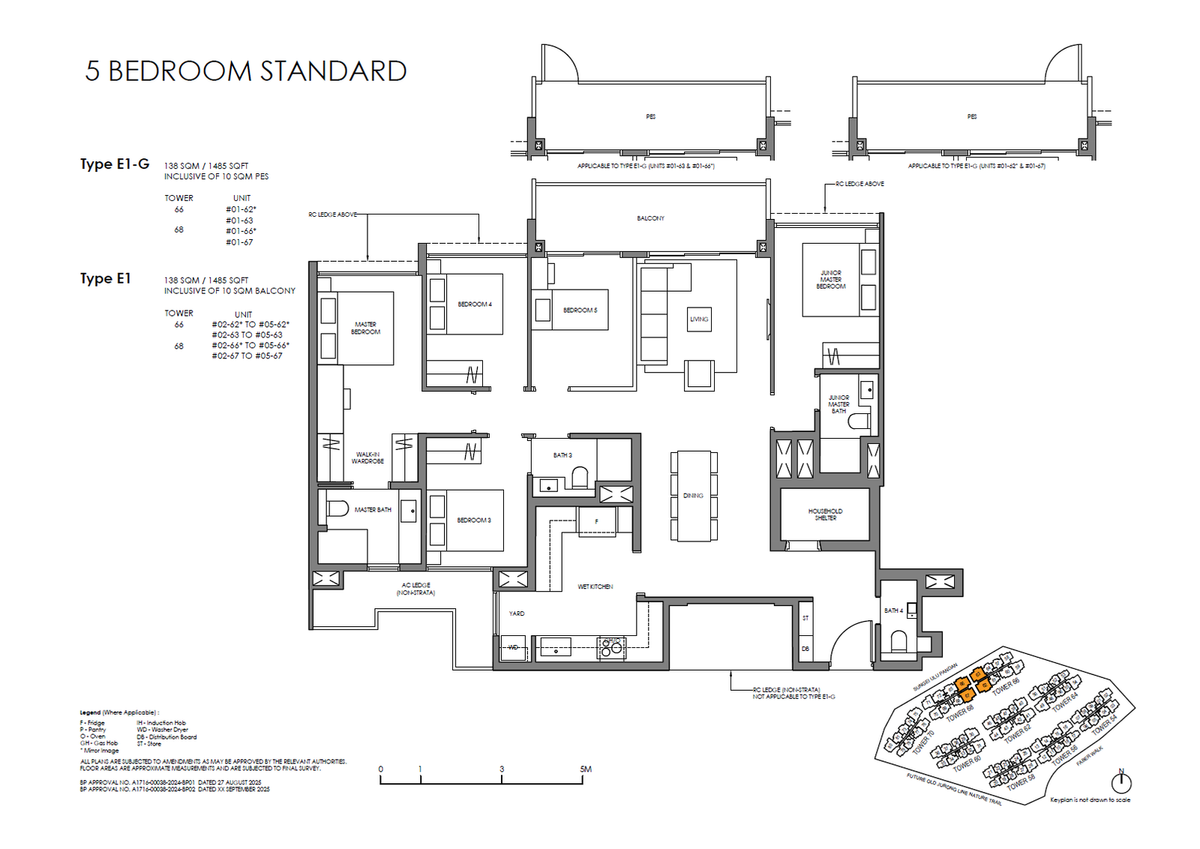Faber Residence E1-G floor plan