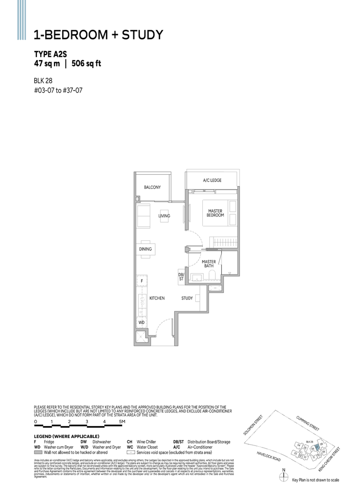 Union Square Residences 誉岭峰 A2S floor plan