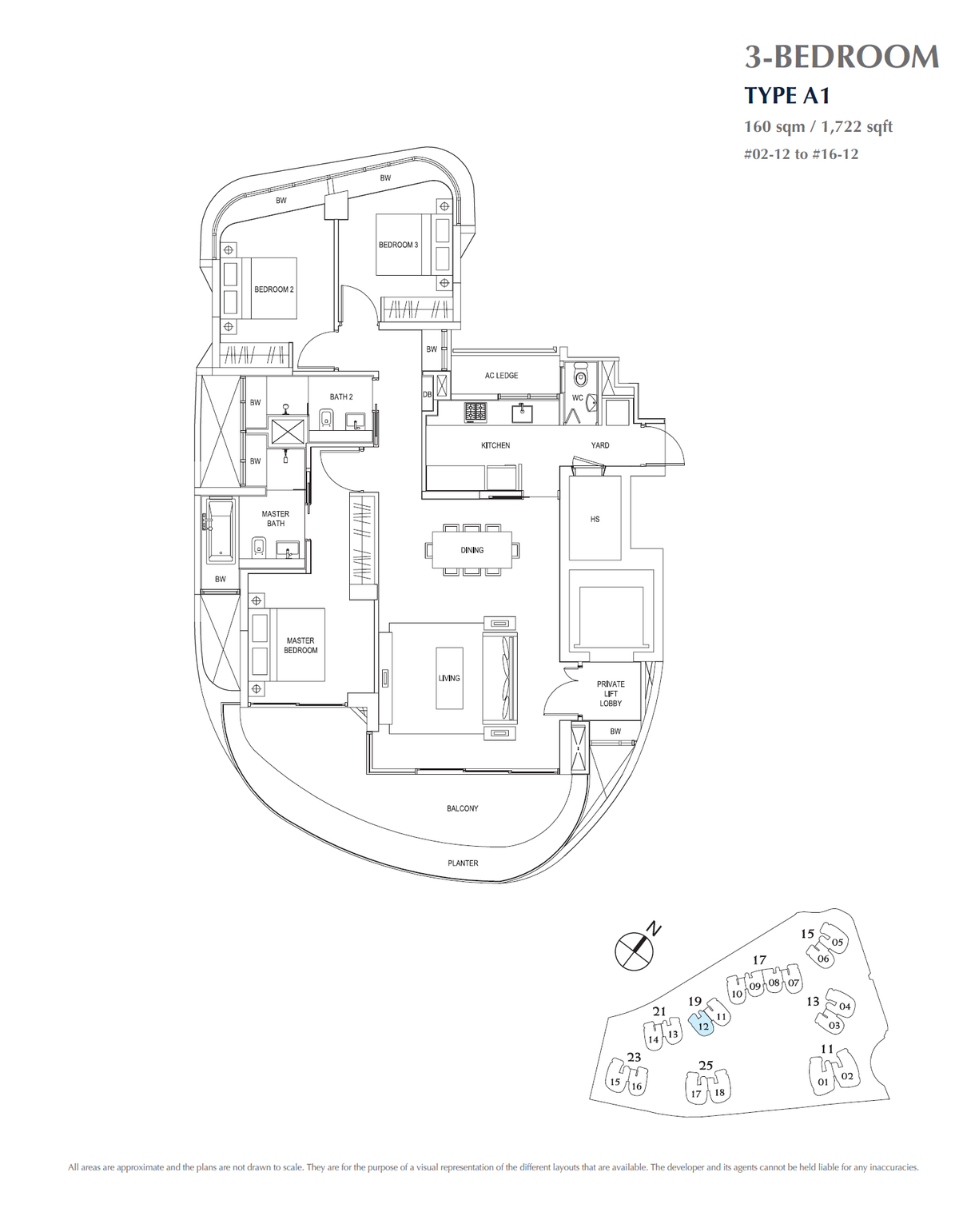Cape Royale 御丰轩 A1 floor plan