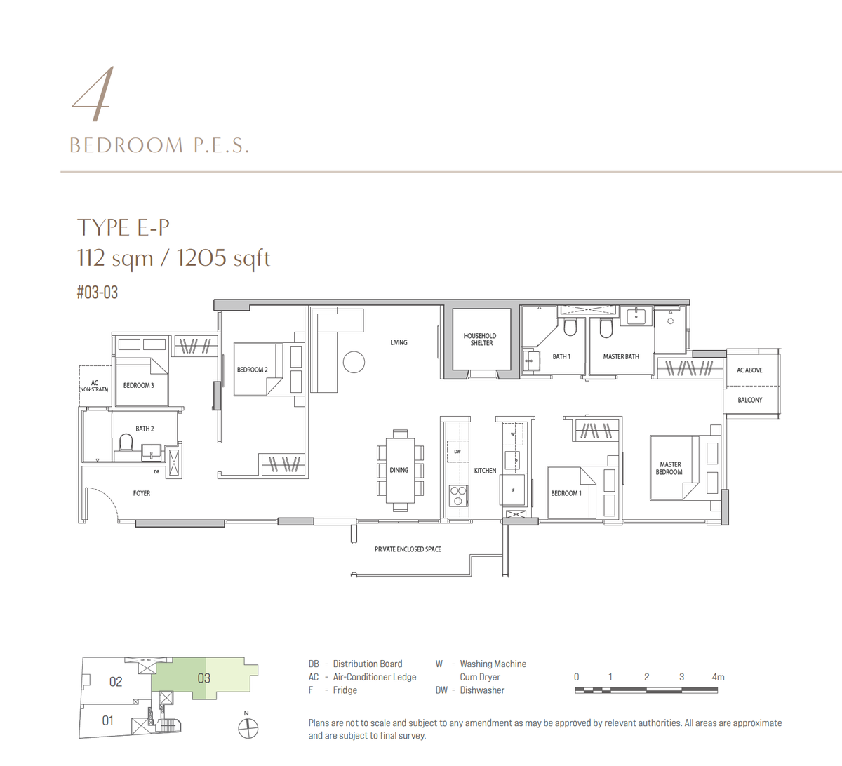 OCHO 富轩阁 E-P floor plan