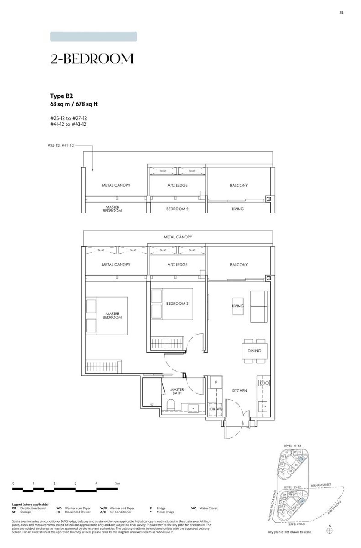 Newport Residences 铂海峰 B2 floor plan