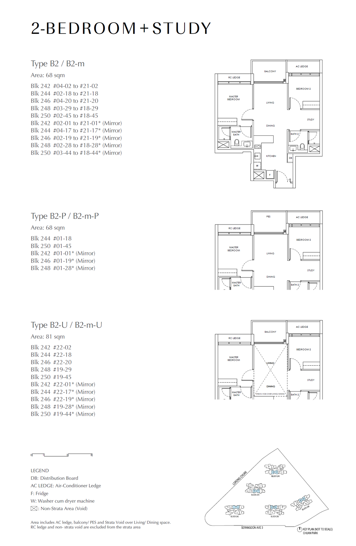Chuan Park 鑫丰瑞府 B2-m-U floor plan