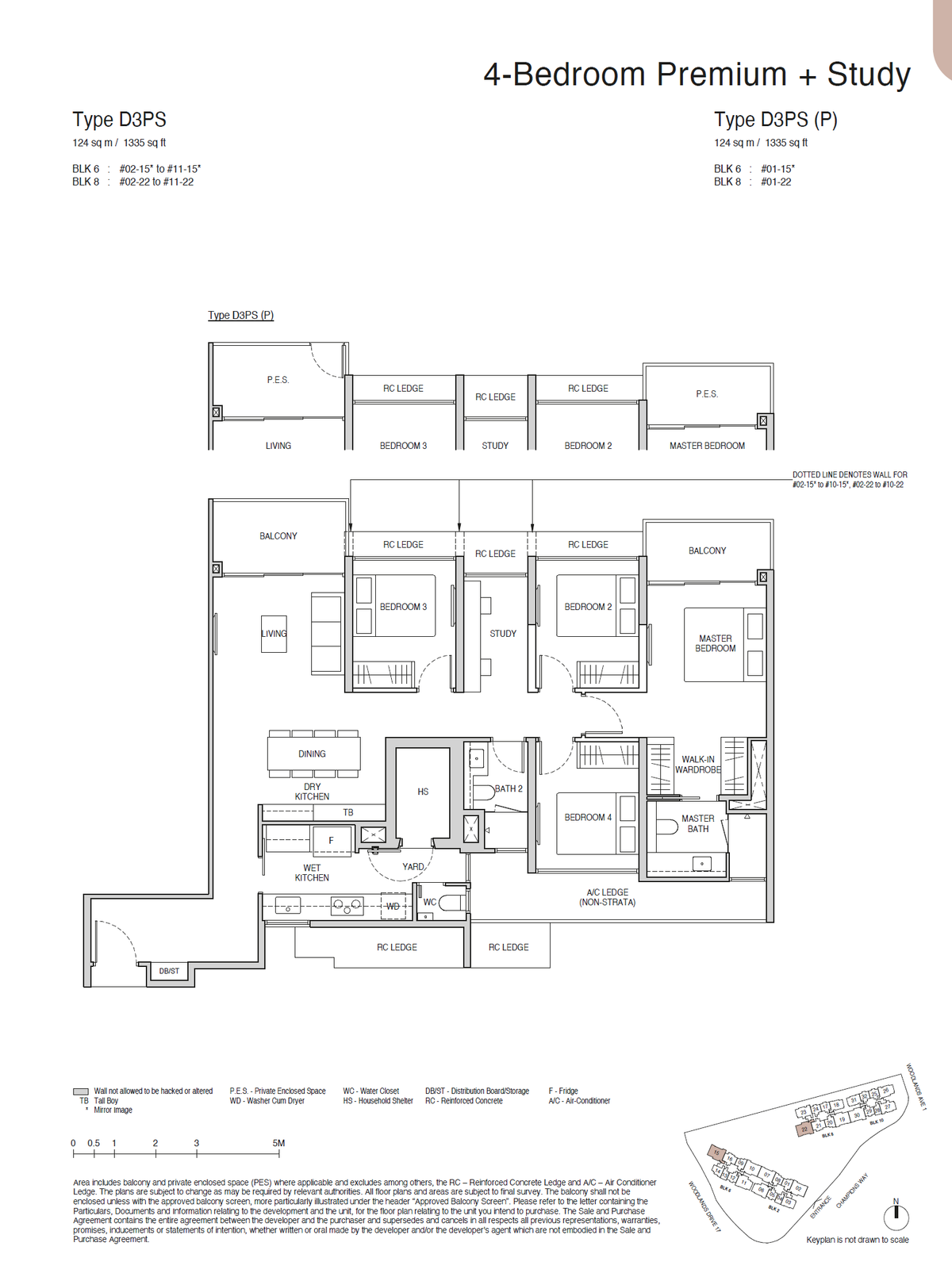 Norwood Grand 景林嘉园 D3PS floor plan