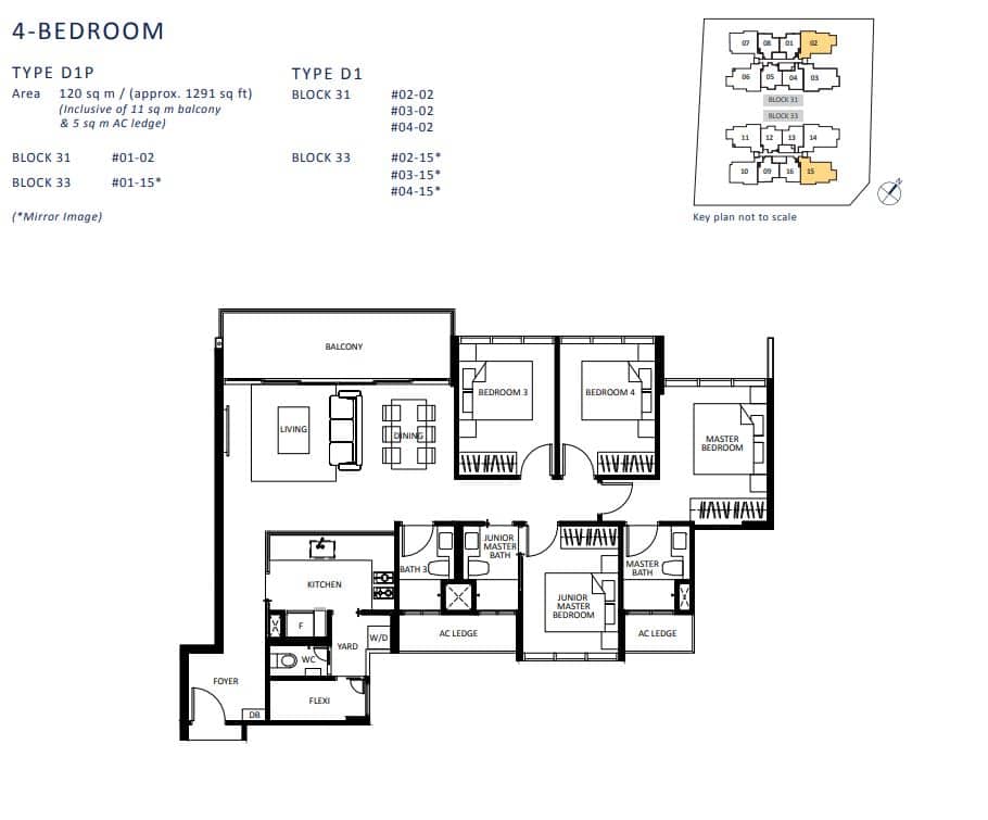 4-BEDROOM TYPE D1P