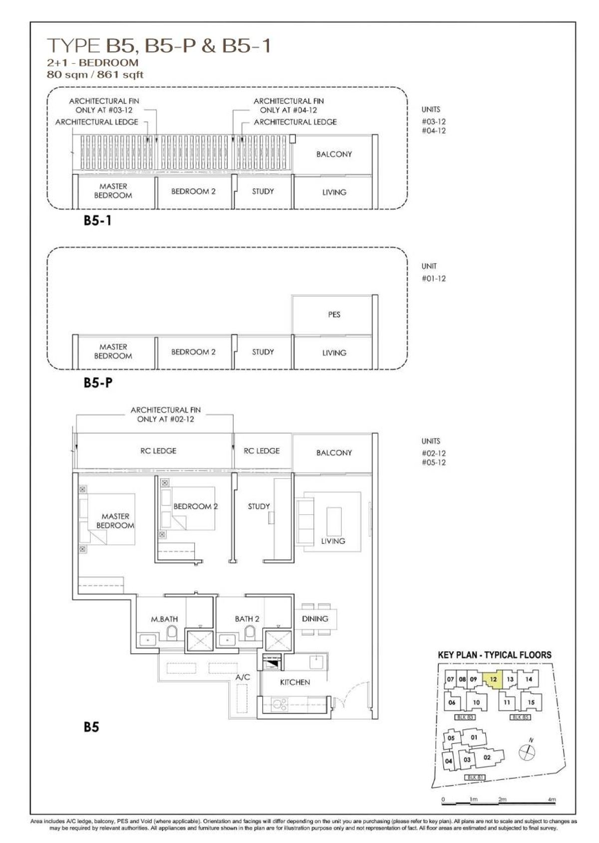 Phoenix Residences B5-1 floor plan