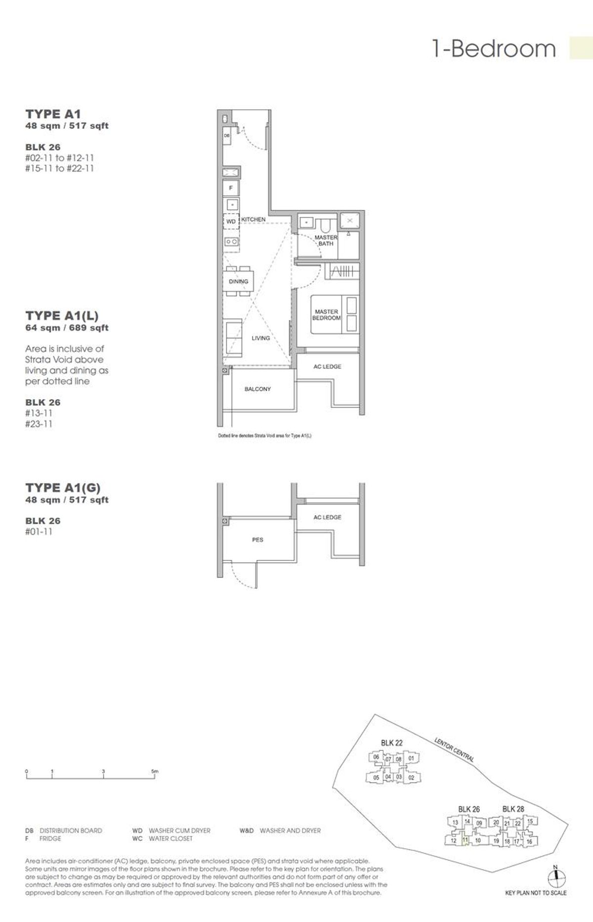 Hillock Green 悦翠轩 A1(L) floor plan