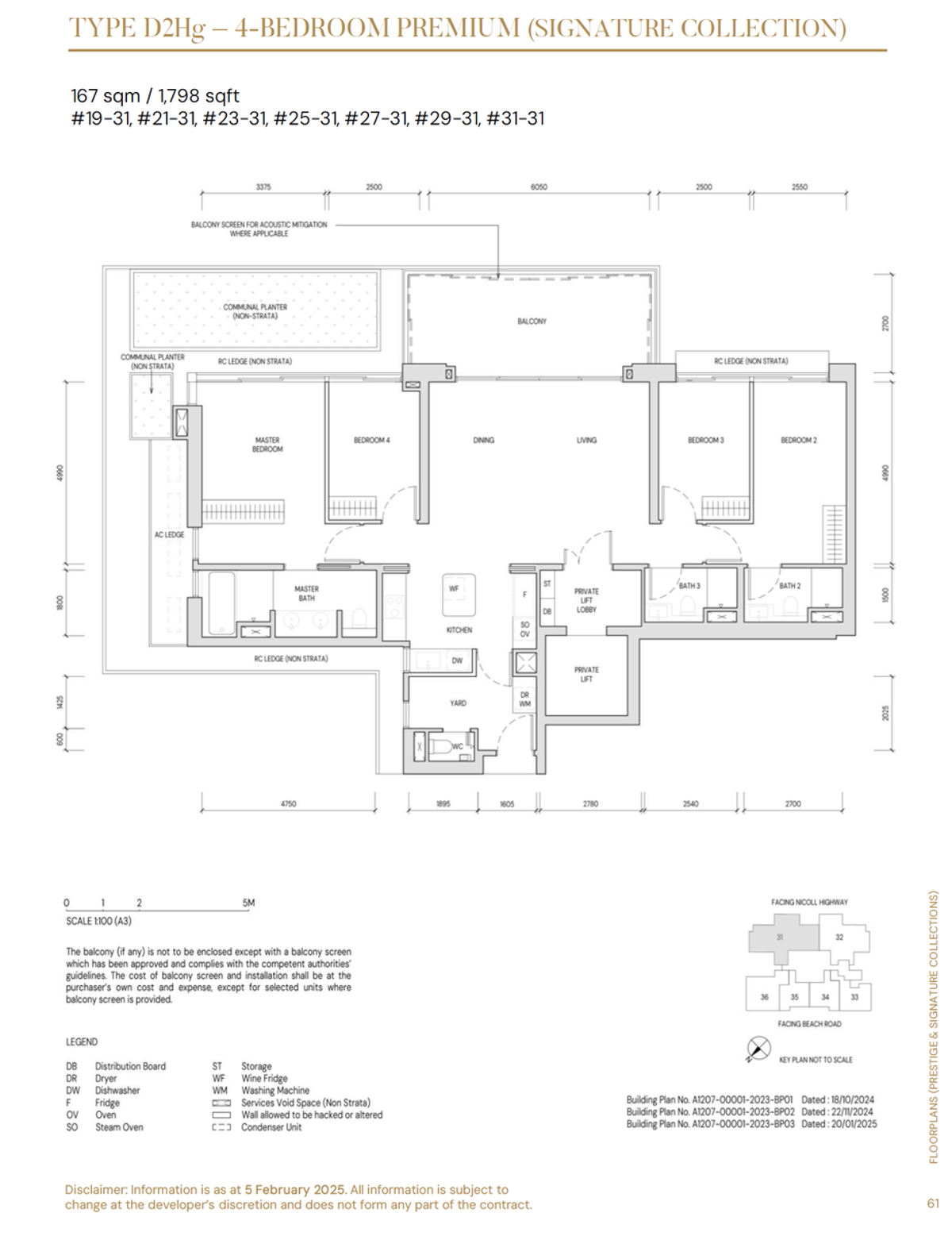 Aurea D2Hg floor plan