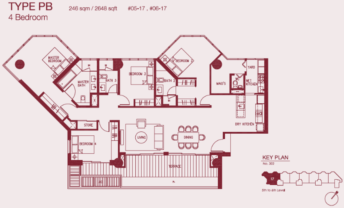 Concourse Skyline PB floor plan