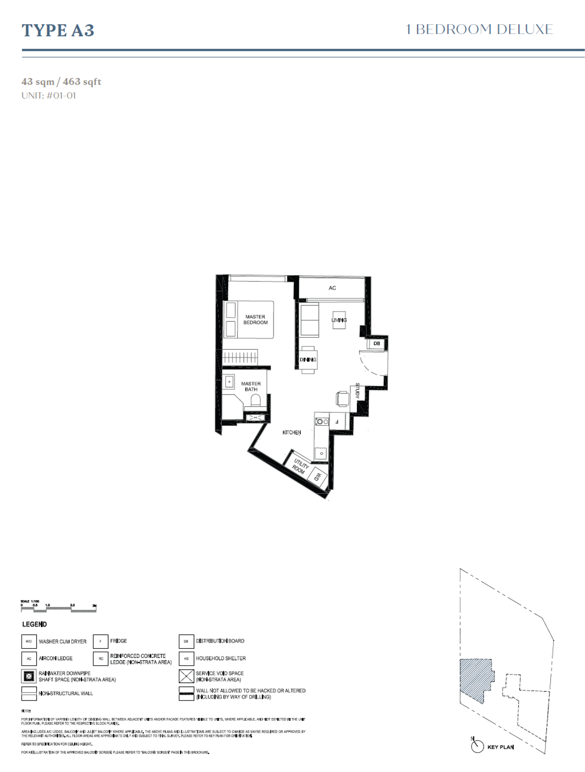 Duet @ Emily A3 floor plan
