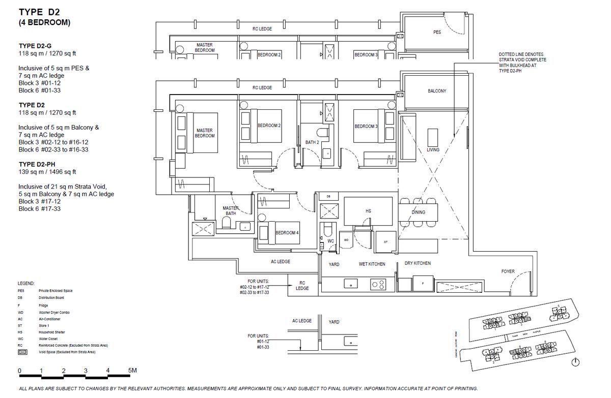 The Continuum 双悦园 D2 floor plan