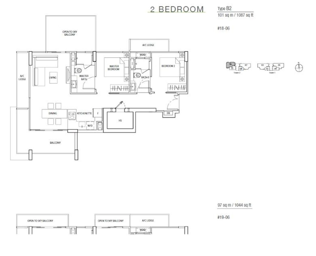 The Line @ Tanjong Rhu B2 floor plan