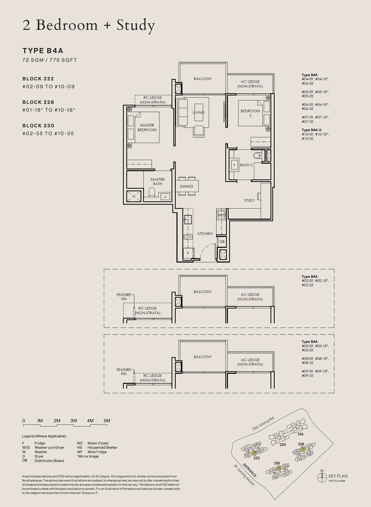 The Sen B4A floor plan