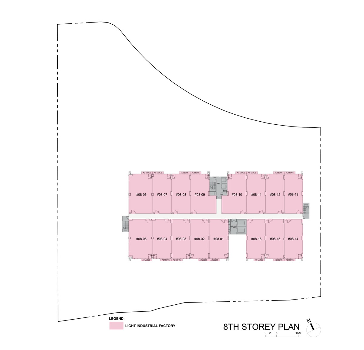 Nordcom 1 8th Storey floor plan