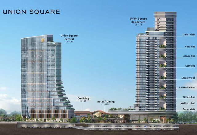Union Square Residences 誉岭峰 interior photo 2