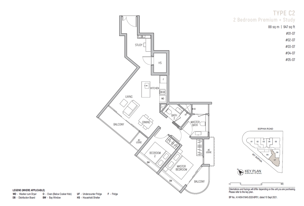 Sophia Regency C2 floor plan